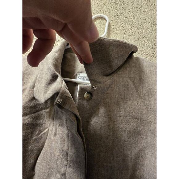 Willi Smith Womens Suit Jacket Brown 100% Wool Size 12 - Picture 3 of 5